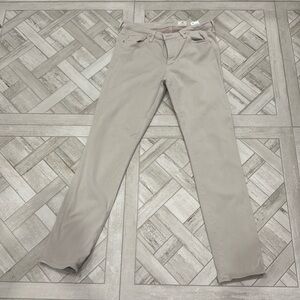 AG khakis. Light tan. 30r the Prima Cigarette Leg